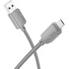 USB A į Micro USB laidas Hoco 2,4A 1 m X113 pilka