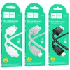 USB A tipo į „Lightning“ tipo laidas Hoco 2,4A, 1 m, X113, pilka