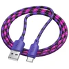 USB A į USB C laidas Hoco 3A 1 m X116 gradientinis violetinis