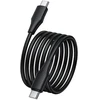 Silicone Cable USB C to USB C Hoco 3A 60W 1 m X124 juodas