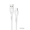 USB kabelis Hoco X37 Cool Power microUSB 1.0m baltas