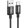 Cable USB A į USB C Hoco 3A 2 m X89 juodas