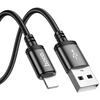 USB A tipo į „Lightning“ tipo laidas Hoco 2,4A 2 m X89 juodas