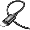 USB A tipo į „Lightning“ tipo laidas Hoco 2,4A 2 m X89 juodas