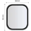 Hybrid Glass Apple Watch 4 / 5 / 6 / SE (40mm) Hofi Hybrid Pro+ juodos spalvos