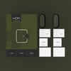 Hybrid Glass XIAOMI SMART BAND 9 / 9 NFC Hofi Hybrid Pro+ 2-pack juodas