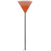 Hortus brightsign Lapų grėblys su rankena oranžinis 45cm (20 šakų) 0927006