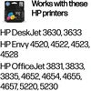 HP 302XL didelio našumo trispalvė originali rašalo kasetė