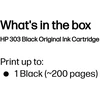 Hewlett Packard (HP) HP 303 juoda T6N02AE Instant Ink