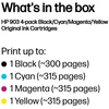 HP 903 keturių pakuotė instant Ink