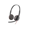 Hewlett Packard (HP) HP Poly Blackwire 3225 stereo USB-C Ausinės +3,5 mm kištukas + USB-C/A adapteris