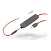 Hewlett Packard (HP) HP Poly Blackwire 3225 stereo USB-C Ausinės +3,5 mm kištukas + USB-C/A adapteris