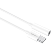 Huawei CM20 Type-C iki 3,5 mm Type-C iki 3,5 mm (Baltas)