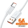 Huawei Super Charge 6A | 66W duomenų kabelis 1m baltas (OEM)