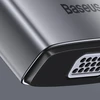 Šakotuvas 11in1 Baseus Metal Gleam Series USB-C į 3x USB 3.0 + 2x HDMI + USB-C PD + Ethernet RJ45 + Micro SD/SD + VGA + AUX