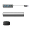 Hub Orico PDD4U-U3 4x USB-A 3.0 – pilkos spalvos