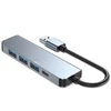 Adapteris HUB 5in1 Tech-Protect V0-HUB pilkos spalvos