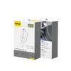 Hurtel A6MaxL 20W USB-A USB-C laidinis įkroviklis su USB-C – USB-C 1m kabelis – baltos spalvos