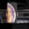 Hurtel Gravity automobilinis telefono laikiklis for air vent with air freshener sidabrinis (YC06)