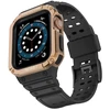 Išmaniojo laikrodžio Apple SE/7 silikoninis Hurtel dirželis, Juodos spalvos, 38/40/41 mm
