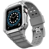 Išmaniojo laikrodžio Apple SE/7 silikoninis Hurtel dirželis, Pilkos spalvos, 38/40/41 mm