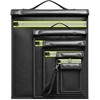 Hurtel Set of 5 Fireproof RFID Blocking Bags OTN-5R with Handle and Reflector - Juodas
