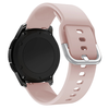 Hurtel Uniwersalny silikonowy dirželis do smartwatcha Silicone Strap TYS plot. 22mm rožinis