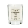 I Love Elderflower Fizz Raspberry Scented Candle, 160 g