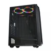 Kompiuterio Korpusas - iBox CETUS 906 ATX Midi Tower 29cm GPU 16cm CPU Aušintuvas Juodas
