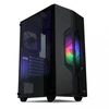 Kompiuterio Korpusas - iBox CETUS 908 Midi Tower ATX, 7 Diskai, Antipirštinis Filtras Juodas