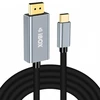 Adapteris - iBox ITVCDP4K 1.8m USB Type-C į DisplayPort 3840x2160 60Hz Juodas