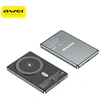 Induction powerbank Awei PA-30 5000mAh MagSafe pilkos spalvos