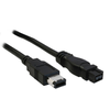 InLine Fejerverkai 9-pin - Fejerverkai 6-pin, 3m, Juodas (36903)