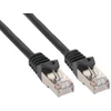 InLine Peterbord Crosover S / FTP, Cat6, Juodas, 10m (73600X)