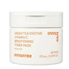 Innisfree Vita C Žaliosios arbatos šviesinantys diskeliai 60 vnt.