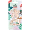 Invisibobble „Clipstar Oasis Refreshed Bloom M“ plaukų segtukai, 2 vnt.