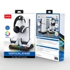 iPega P5S006 daugiafunkcis įkrovimo RGB stovas su aušinimu, skirtas PS5 Slim Juodas