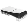 - iPega P5S008 horizontalus stovas su USB šakotuvu, skirtas PS5 Slim Baltas