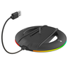 iPega P5S025S vertikalus stovas su RGB, skirtas PS5 Slim Juodas