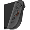 „iPega SW2083A“ silikoniniai „JoyCon“ valdiklių dangteliai, skirti „Nintendo Switch 2“ ir juodi