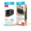 „iPega SW2185“ įkroviklio stotelė „JoyCon“ valdikliams, „Nintendo Switch 2“, juoda