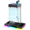 iPega XBX024S daugiafunkcis įkrovimo RGB stovas su aušinimu, skirtas Xbox
