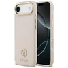 Dėklas Guess Grained Strass Logo MagSafe iPhone Air Case - Rožinė