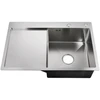 Virtuvinė kriauklė NT AB 780x510mm Nerūdijančio plieno Satino apdaila