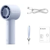 Ventiliatorius Jisulife Handheld Fan 10 4000mAh Portable USB Fan - Mėlyna