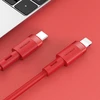 USB kabelis Joyroom (S-1224N9) „USB-C (Type-C) - Lightning kabelis“ (2.4A 20W 1.2m) raudonas