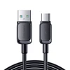Joyroom Kabelis S-AC027A14 USB į USB C / 3A/ 1.2 m (juodas)