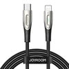Joyroom Kabelis Star-Light USB C prie Ligtning SA27-CL3 / 100W / 1.2m (juodas)
