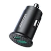Automobilinis įkroviklis Joyroom JR-CCN16 USB-A/USB-C 15W juodas