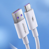 Joyroom greitas įkrovimas USB – USB tipo C laidas Greito įkrovimo maitinimo tiekimas 5 A 45 W 1 m baltas (S-1050M7)